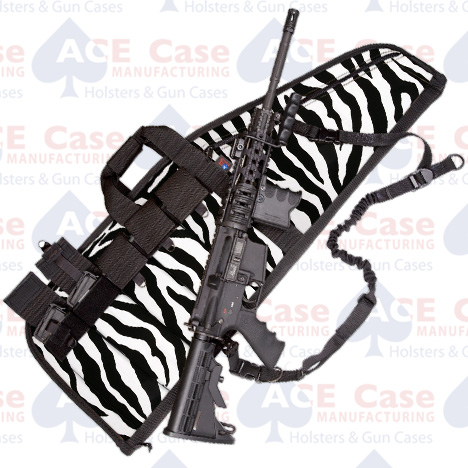 Deluxe Heavy-Duty AR Case (5 Sizes) Zebra Print