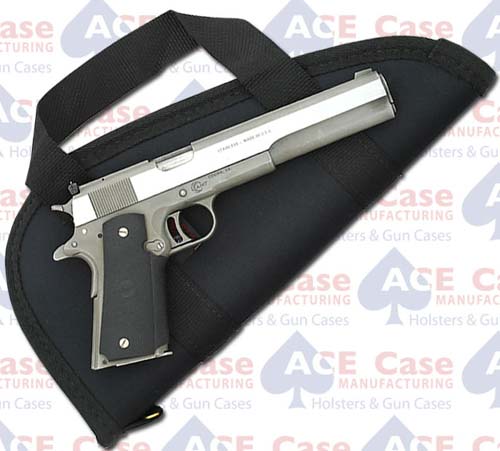 6.5 inch Barrel Pistol Case with Handles - Nylon