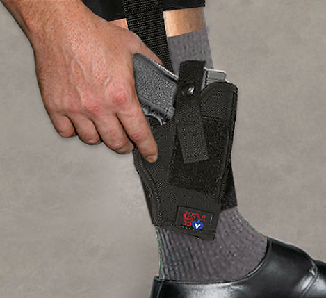 Ankle Holsters - Nylon - (Right or Left - 5 Sizes)