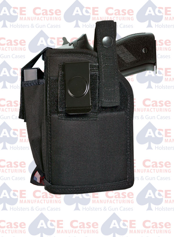 USA FULLY LINED EXTRA MAG HOLSTER BY ACE CASE ARCUS 94DA WITH 4.66" BARREL 